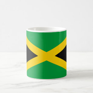 Taza De Café Bandera de Jamaica patriótica