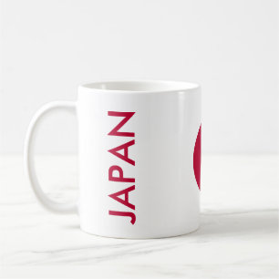 TAZA DE CAFÉ BANDERA DE JAPÓN
