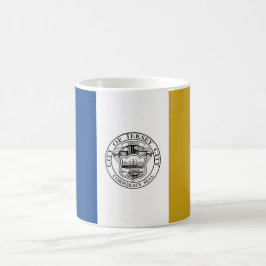 Taza De Café Bandera de Jersey City (Nueva Jersey)