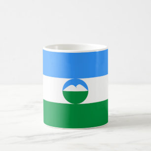 Taza De Café Bandera de Kabardino Balkaria