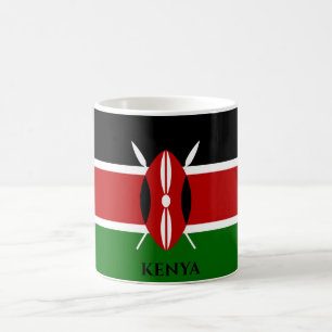 Taza De Café Bandera de Kenia, África