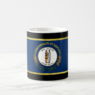 Taza De Café Bandera de Kentucky