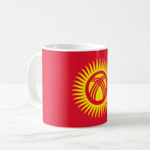 Taza De Café Bandera de Kirguistán