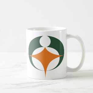 Taza De Café Bandera de Koga, Shiga, Japón