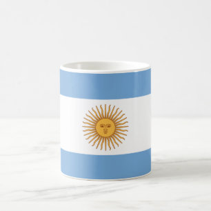 Taza De Café Bandera de la Argentina