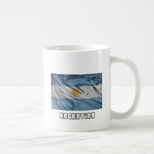 Taza De Café Bandera de la Argentina