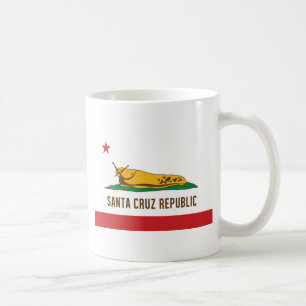 Taza De Café Bandera de la barra del plátano de la república 