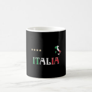 Taza De Café Bandera de la camiseta de los hinchas de fútbol de