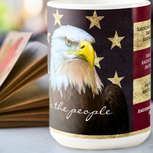 Taza De Café Bandera de la Carta de Derechos de Nosotros el Pue