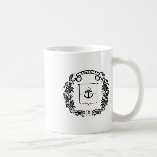 Taza De Café Bandera de la ciudad de Mariupol Ucrania 3