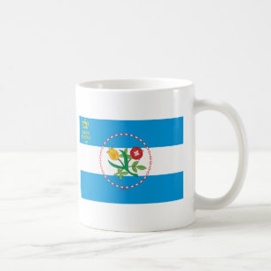 Taza De Café Bandera de la ciudad del Queens