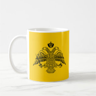 Taza De Café Bandera de la Iglesia Ortodoxa Griega