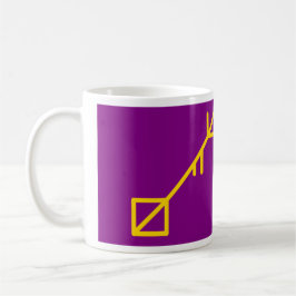 Taza De Café Bandera de la Isla de Sessrumnir
