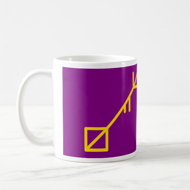 Taza De Café Bandera de la Isla de Sessrumnir (Izquierda)