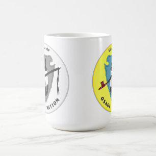 Taza De Café Bandera de la Nación Osage