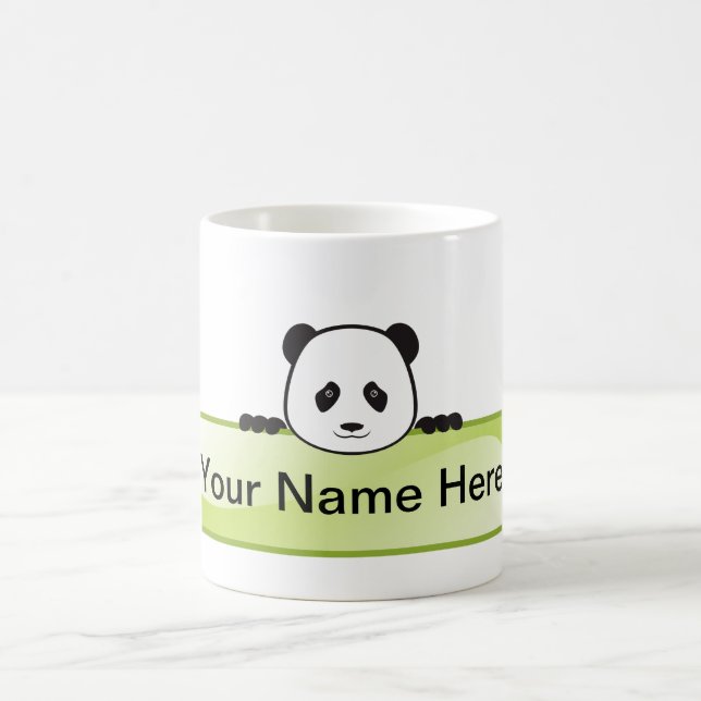Taza De Café Bandera de la panda (Centro)