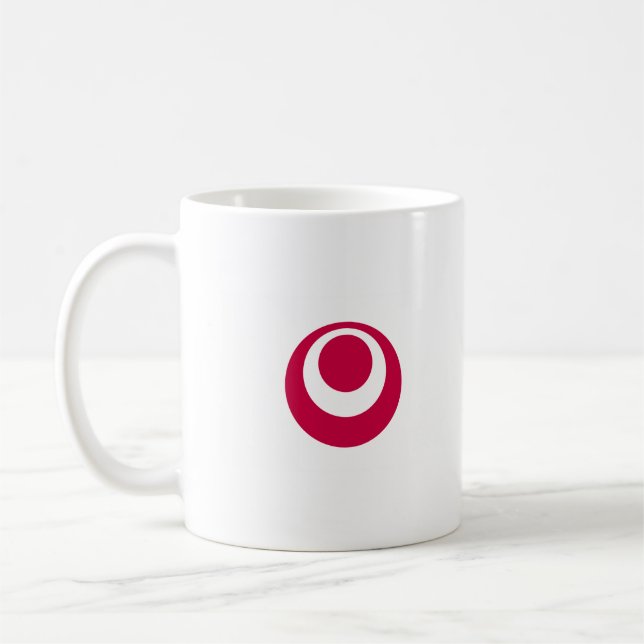 Taza De Café Bandera de la prefectura de Okinawa, Japón (Izquierda)