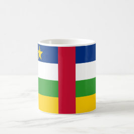 Taza De Café Bandera de la República Centroafricana