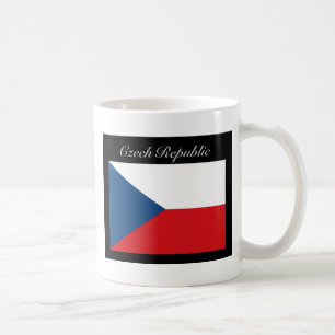 Taza De Café Bandera de la República Checa - Ceska Republika