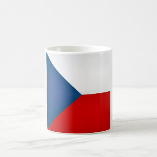 Taza De Café Bandera de la República Checa de Guay
