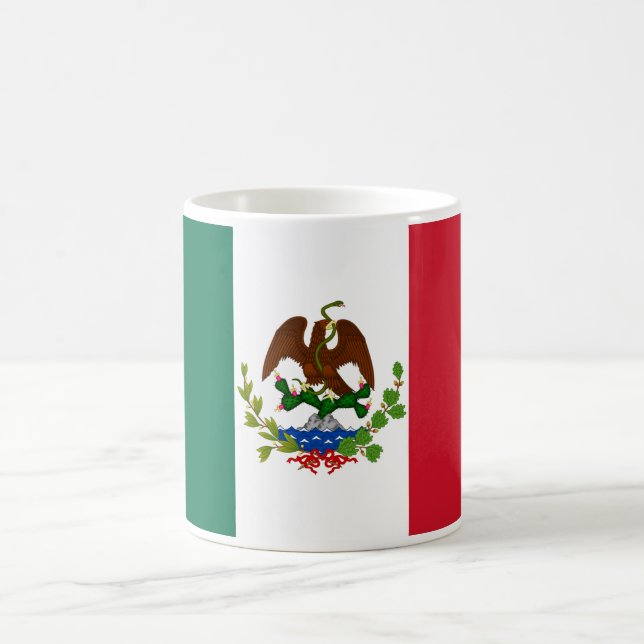 Taza De Café Bandera de la República Mexicana: 1824-1835, Santa (Centro)