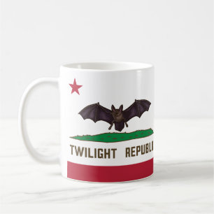 Taza De Café Bandera de la república Twilight