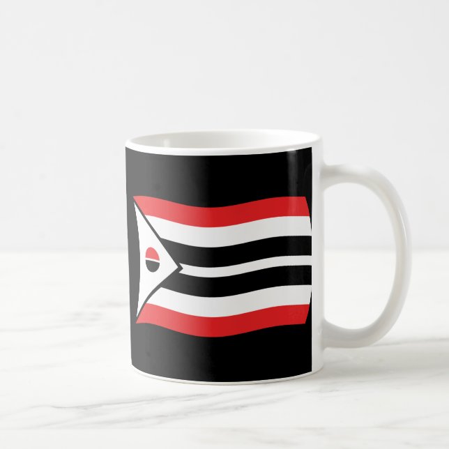 Taza De Café Bandera de la tribu Arapaho Mug (Derecha)