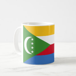 Taza De Café Bandera de las Comoras