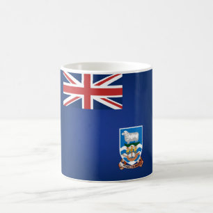 Taza De Café Bandera de las Islas Falkland de Guay
