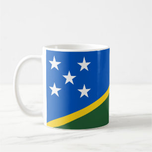 Taza De Café Bandera de las Islas Salomón