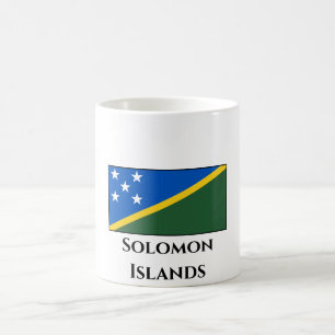 Taza De Café Bandera de las Islas Salomón