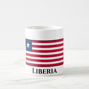Taza De Café Bandera de Liberia