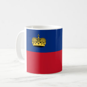 Taza De Café Bandera de Liechtenstein