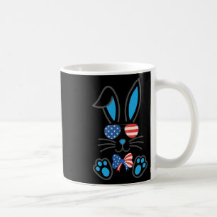 Taza De Café Bandera De Los Ee.Uu. Brillantes De Sol Feliz Pasc