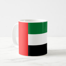 Taza De Café Bandera de los Emiratos Árabes Unidos (EAU)