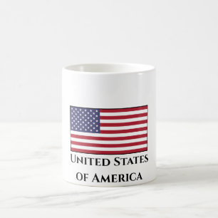 Taza De Café Bandera de los Estados Unidos (Estados Unidos)