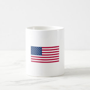 Taza De Café Bandera de los Estados Unidos Mug