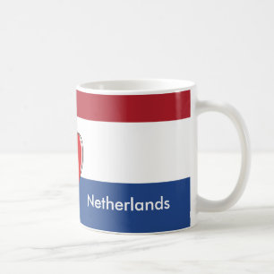 Taza De Café Bandera de los Países Bajos
