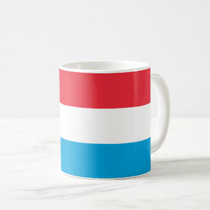 Taza De Café Bandera de Luxemburgo
