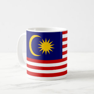 Taza De Café Bandera de Malasia