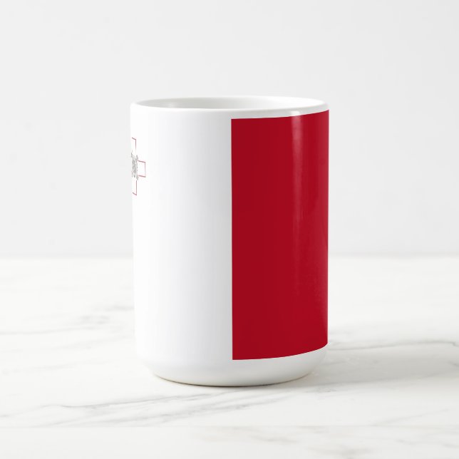Taza De Café Bandera de Malta (Centro)