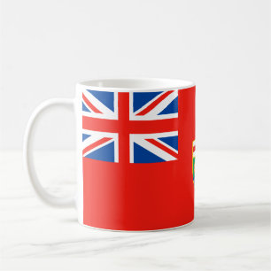 Taza De Café Bandera de MANITOBA