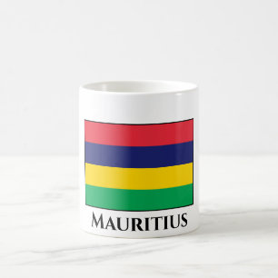 Taza De Café Bandera de Mauricio