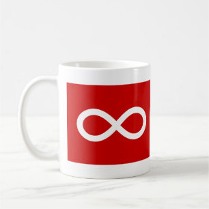 Taza De Café Bandera de Metis, bandera de Métis