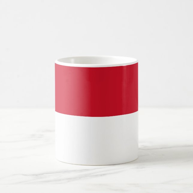 Taza De Café Bandera de Mónaco (Centro)