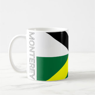 Taza De Café Bandera de Monterey, California