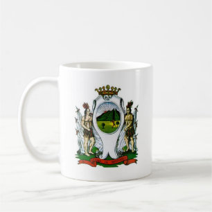 Taza De Café Bandera de Monterrey, Nuevo León - MÉXICO