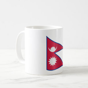 Taza De Café Bandera de Nepal