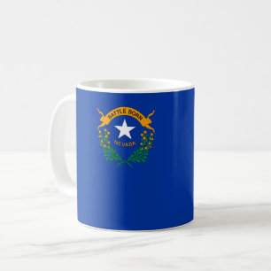 Taza De Café Bandera de Nevada