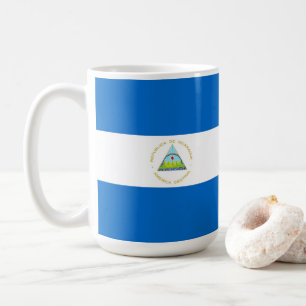 Taza De Café Bandera de Nicaragua